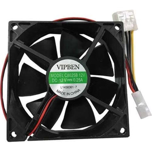 FAN-9025 90X90X25MM 12V POWER KASA FANI