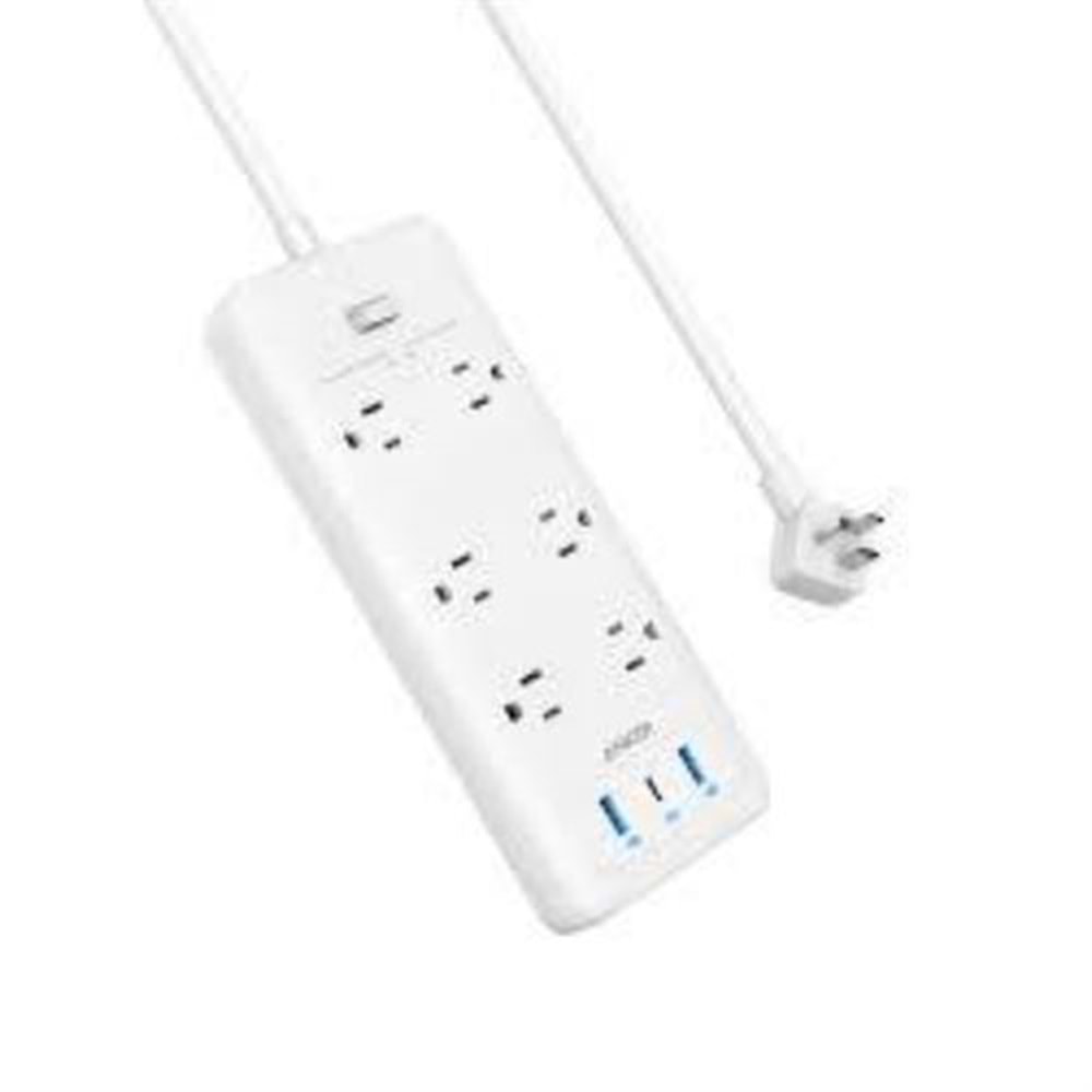 POWERPORT 3+5 PORT SURGE PROTECTOR POWER BOARD