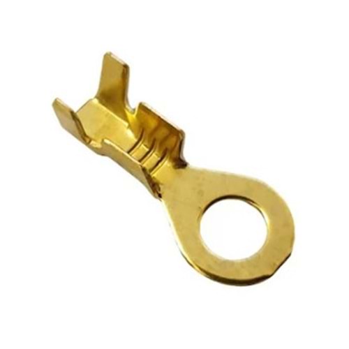 Yuvarlak Kablo Ucu Topraklama Terminal Sarı Kablo Pabuç