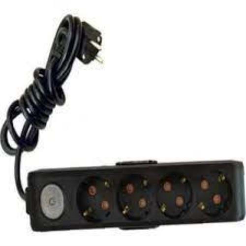 MR KABLOLU SOKETLI ANAHTAR SIYAH