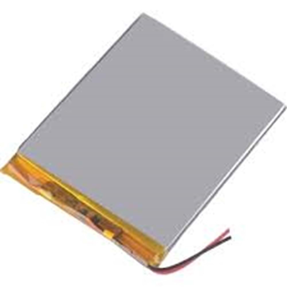 5300 mAh 3.7V 10x10cm Pil Batarya