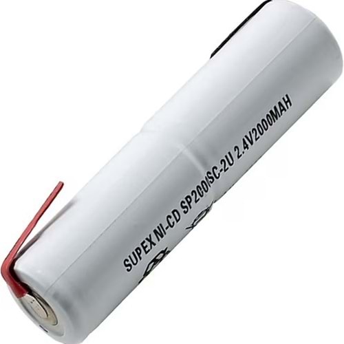 SP2000SC-2U BAT 2.4V 2000mAh Şarjlı Pil