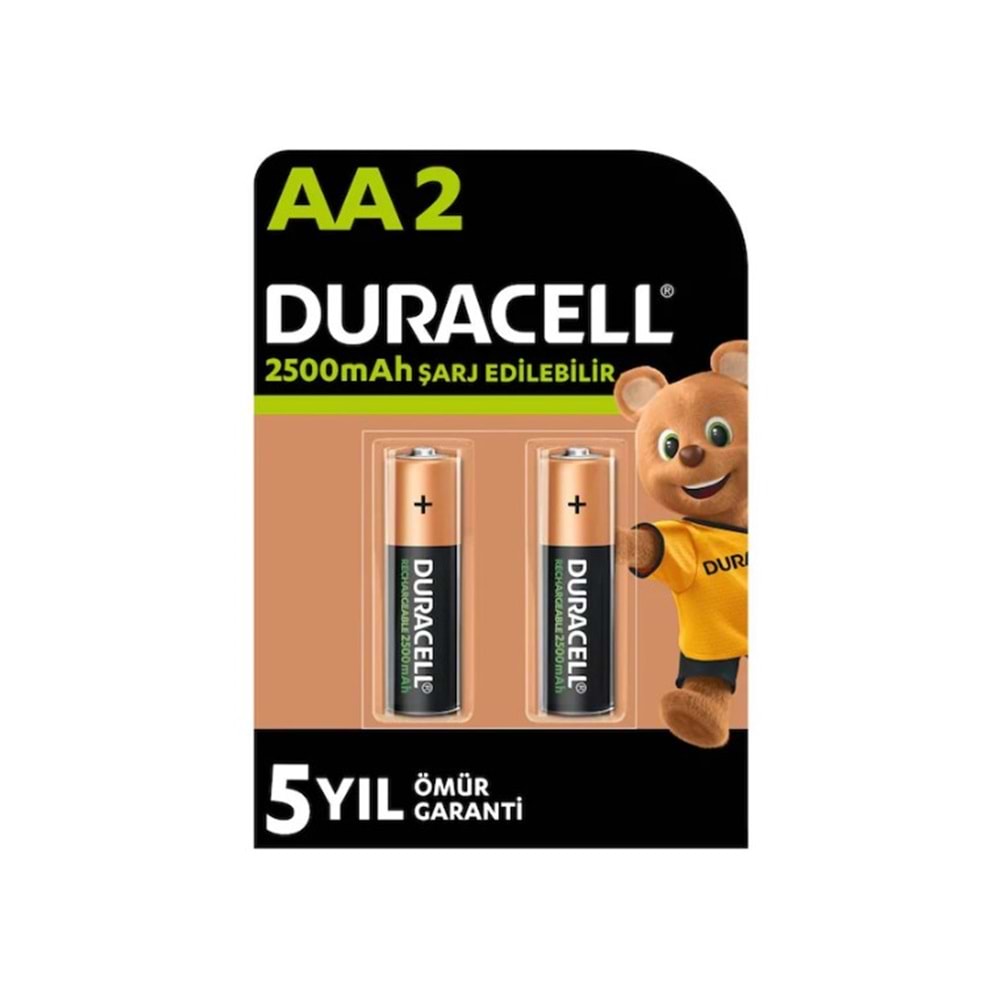 HR6/DX1500 2500mAh AA Şarj Edilebilir Pil 2'li 13368