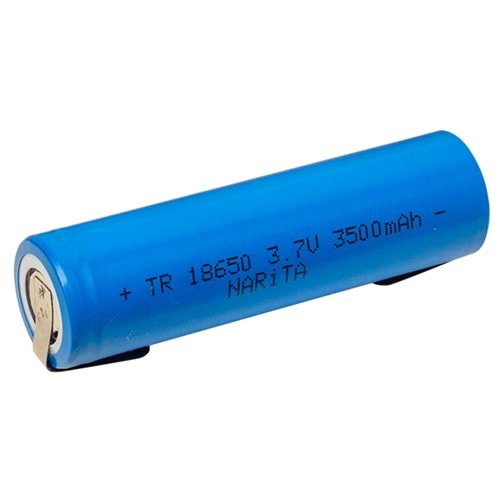 14744 18650 Başlıksız Puntalı 3.7V 1200mAh Şarjlı Pil
