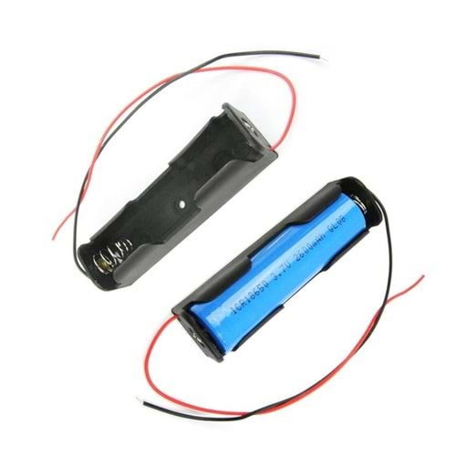 Tekli 18650 Pil Yatağı