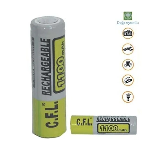 CFL1100-B 1.2V 1100mAh Başlıksız Kalem Pil