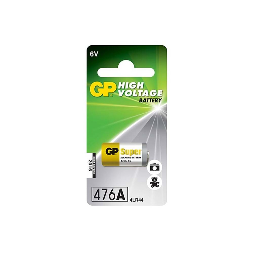 GP0476 476A 4LR44 6V Alkalin Pil