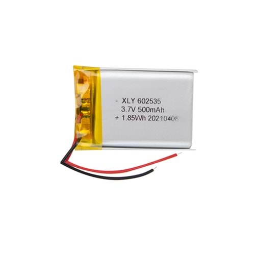 6510 602535 3.7V 500mAh Polimer Pil