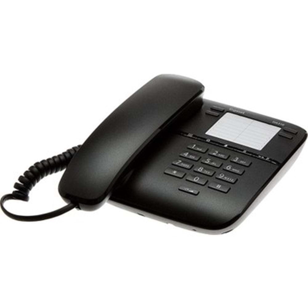 DA310 Masaüstü Analog Telefon Siyah