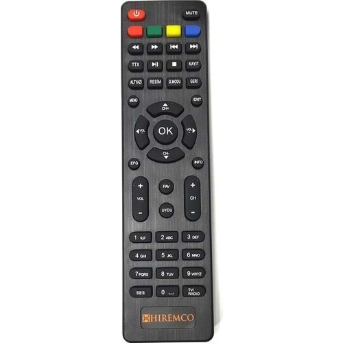 Hiremco Orjinal Uydu Kumandası