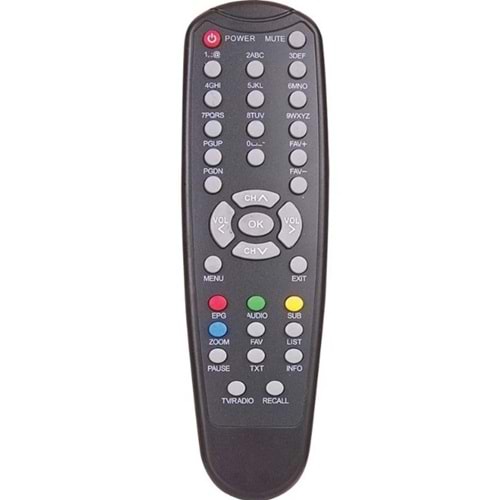 6495 Hiremco Seoul F1-F15 Uydu Alıcı Kumandası