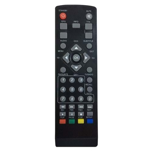 Mapp 1718 Logisat 55 Hd 1100 Hd Uydu Kumandası