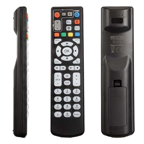 3478 Tivibu Türk Telekom Uydu Alıcı Kumandası