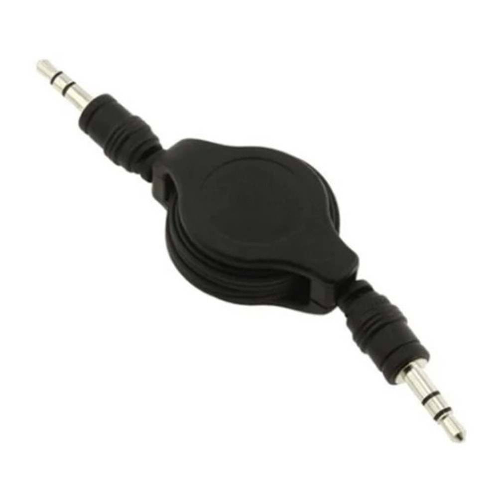 0.9mt Makaralı Aux Kablo