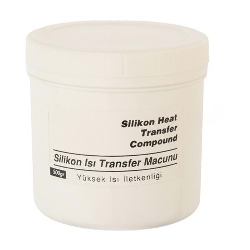 SP-0500-B 500gr Isı Transfer Silikonu - Beyaz