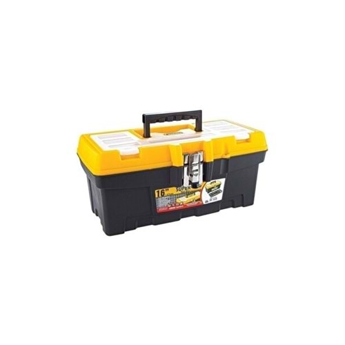 TKM-16SG 16'' Plastik Kilitli Alet Çantası