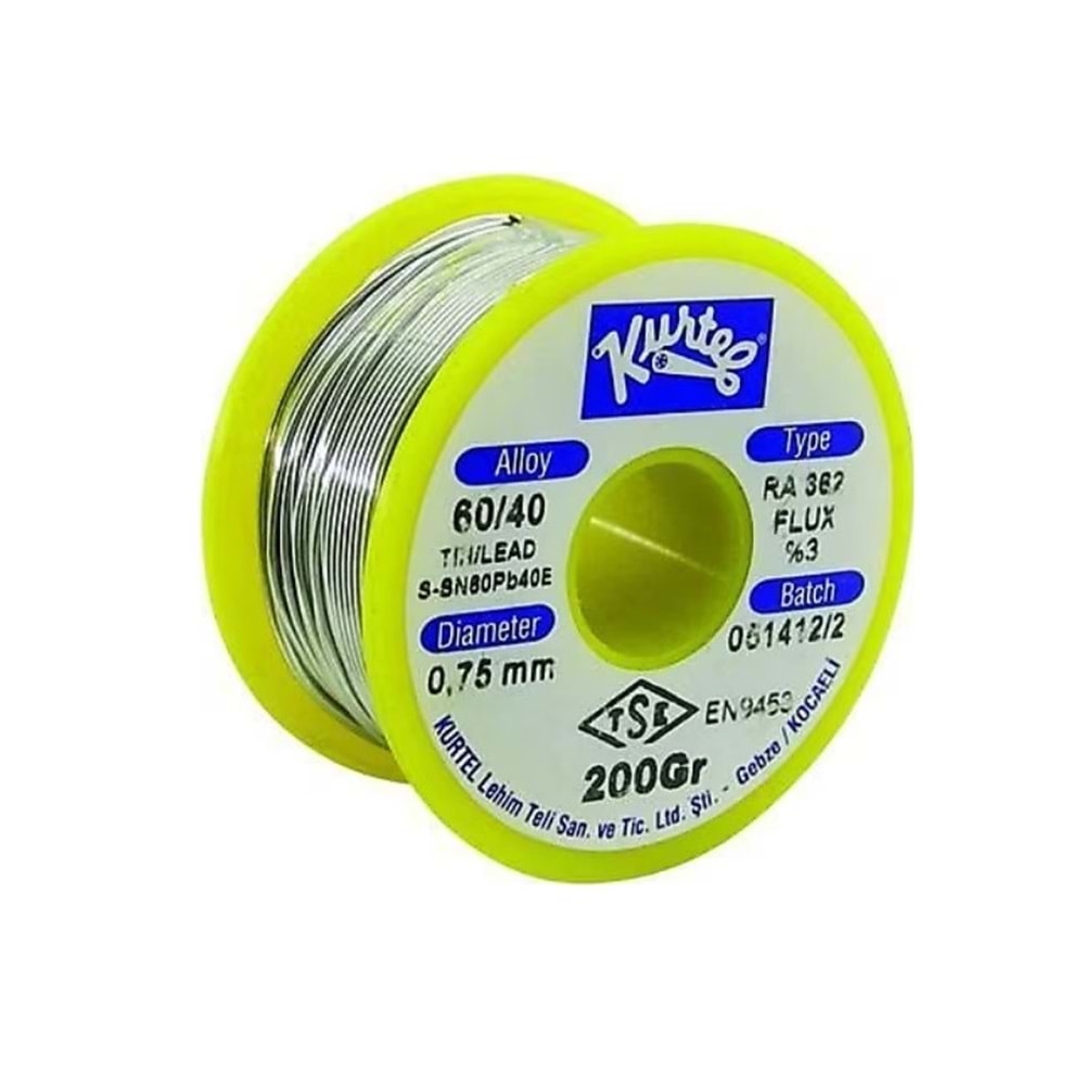 K75200 200gr 0.75 Lehim Teli