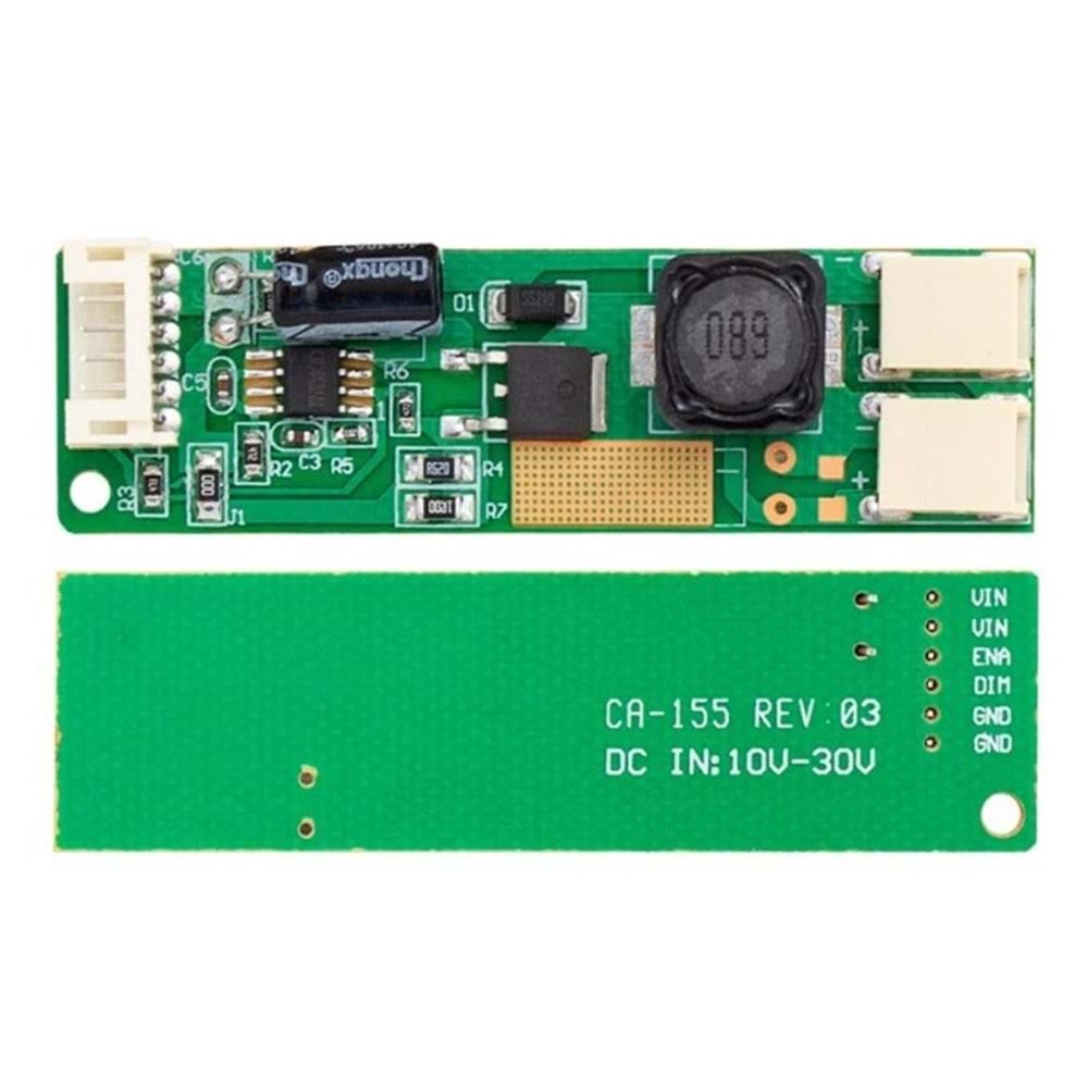 13127 CA-155 Universal Led İnvertör DC 10V-30V Girişli DC 9V Çıkışlı 7*2 Cm Çevirici Board