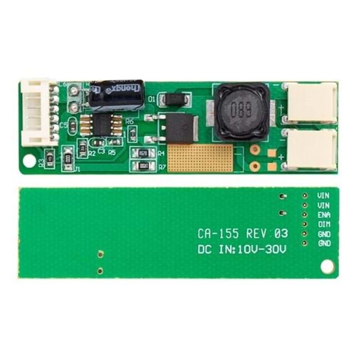 13127 CA-155 Universal Led İnvertör DC 10V-30V Girişli DC 9V Çıkışlı 7*2 Cm Çevirici Board