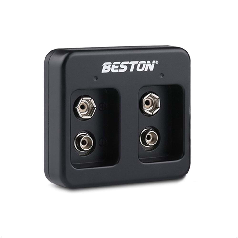 BST-C802 2*4 AA/AAA - 1*2 9 Volt Pil Şarj Cihazı