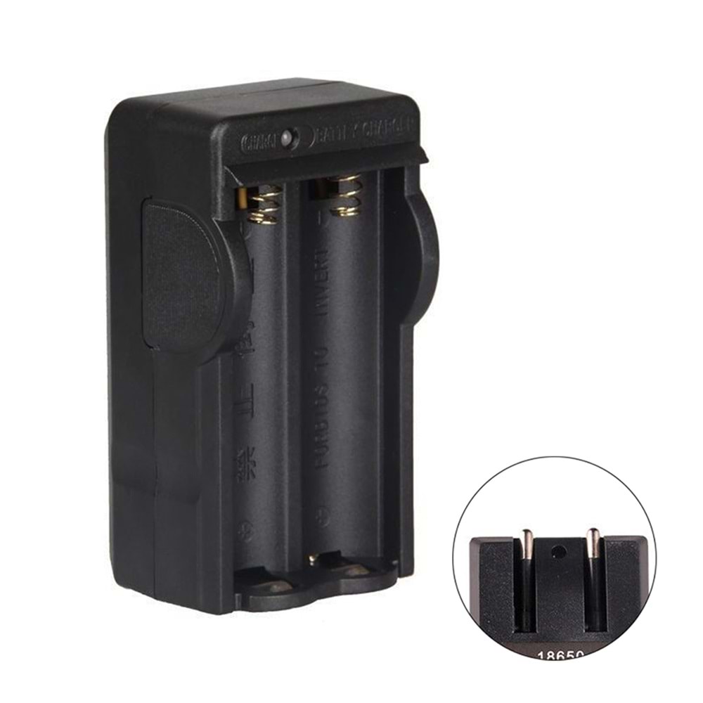 21017 PMR-W013 18650 4.2V 650mAh Pil Şarj Cihazı