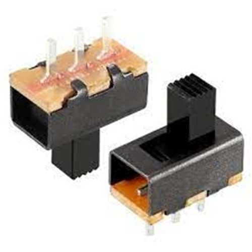 3 Pin Dik Slide Switch - Büyük