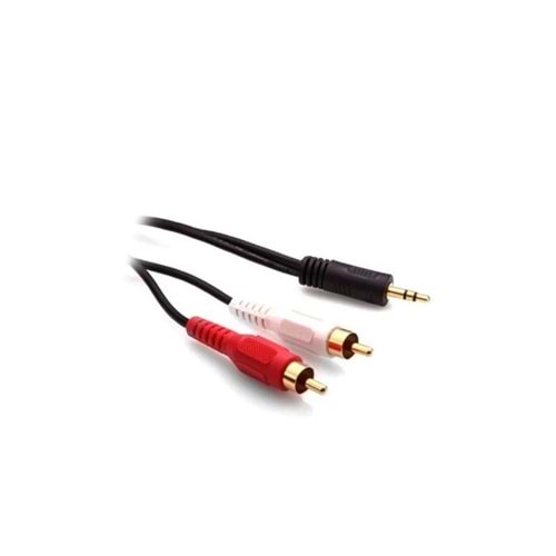 RCA to Aux 3,5mm Stereo Kablo