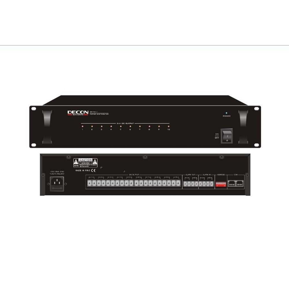 DP-7211 DECON 10 KANAL RÖLE MODÜLÜ