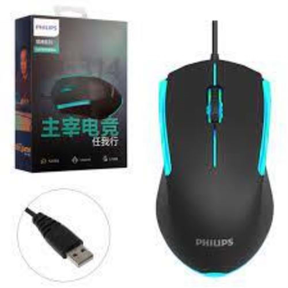 SPK9314 Kablolu RGB Mouse