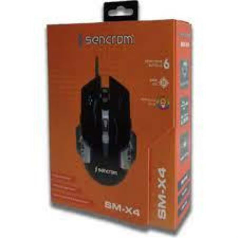 SM-X4 Kablolu Gaming Mouse