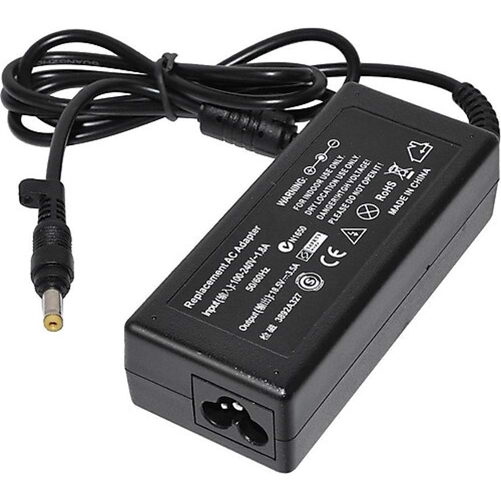 QS-HP03 18.5V 3.5A 4.8X1.7mm Notebook Adaptör