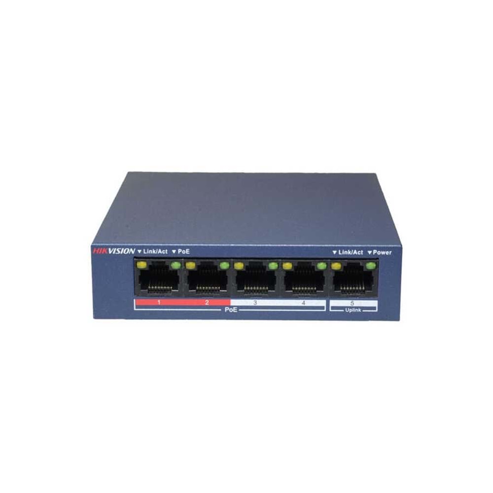 DS-3E1105P-EI 5 Port 10/100 Smart Managed 4 Port PoE 35watt