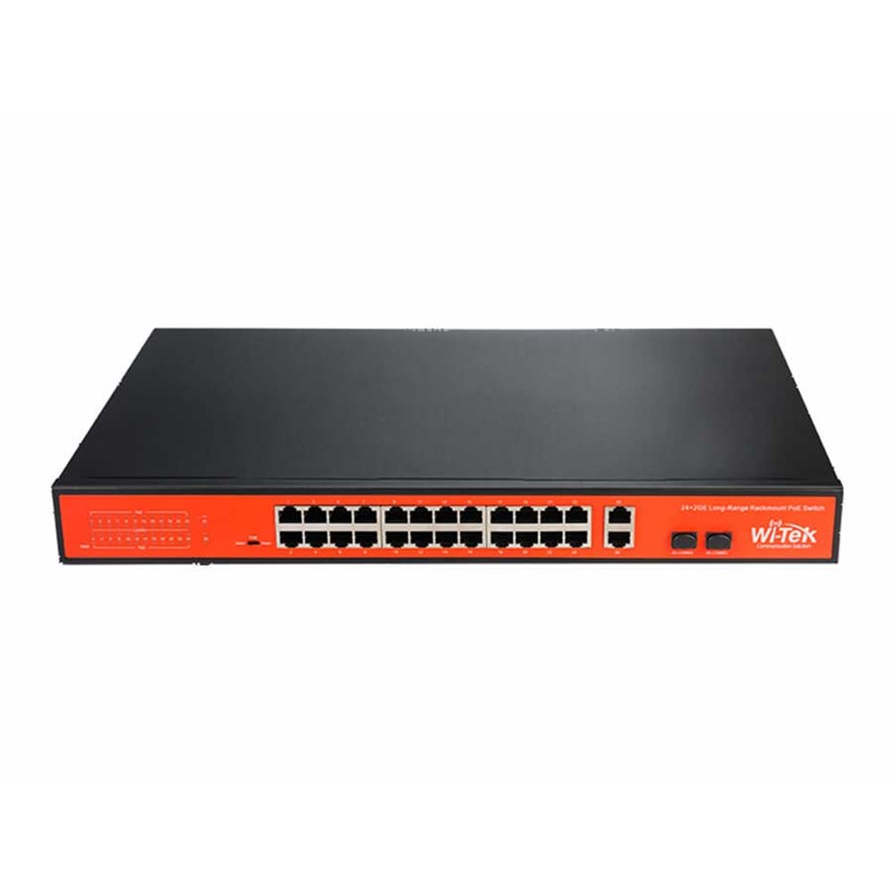 WI-PS526GH 24FE+1G+1Combo SFP+Watchdog+200W+250M PoE Switch