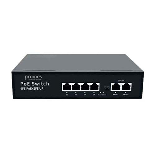 PR-P04M 4 PORT X 10/100M POE SWITCH
