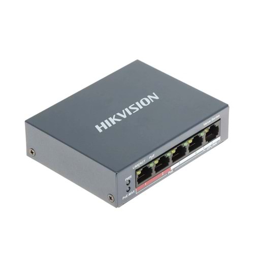 DS-3E0105P-E/M 5 Port 10/100 Yönetilemez 4 Port PoE 35watt