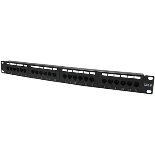 COD624 CAT6 1U UTP Patch Panel 24 Port