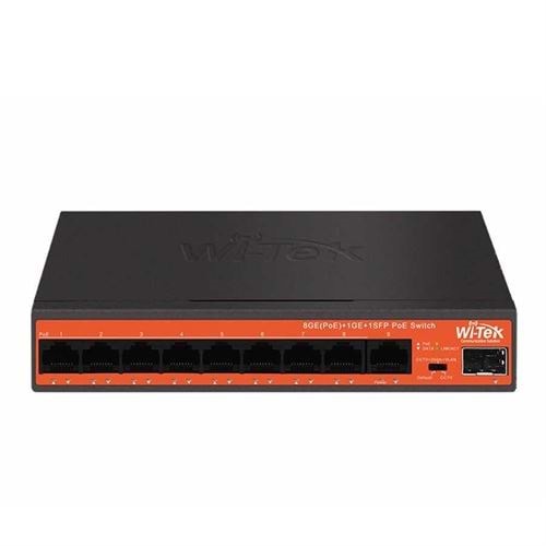 WI-PS309GFH 8GE+1GE+1SFP Economic PoE Switch