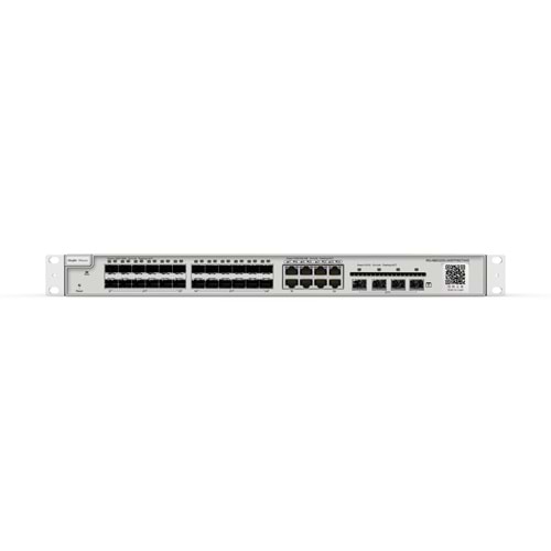 Reyee RG-NBS3200-24SFP/8GT4XS 24 Omurga Switch 24 Gigabit SFP / 8 Combo RJ45 port / Layer 2 Yönetilen Anahtar