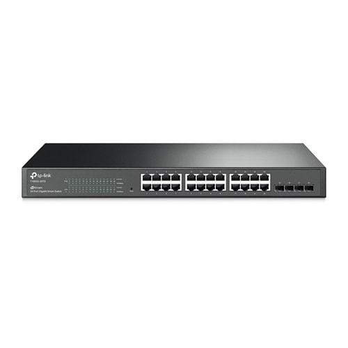 T1600G-28TS (TL-SG2424) JetStream 24-Port Gigabit Smart Switch (4 SFP Slotlu)