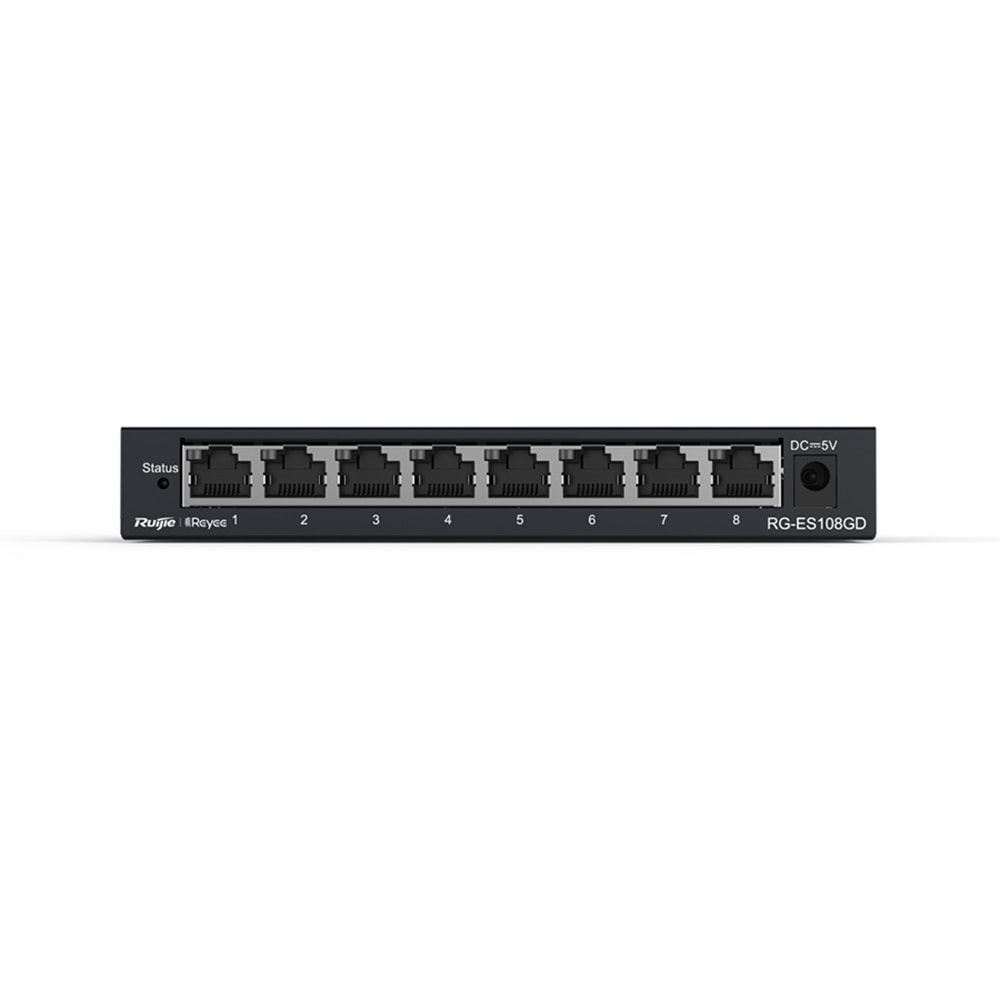 RG-ES108GD 8 x 10/100/1000 Base-T Switch