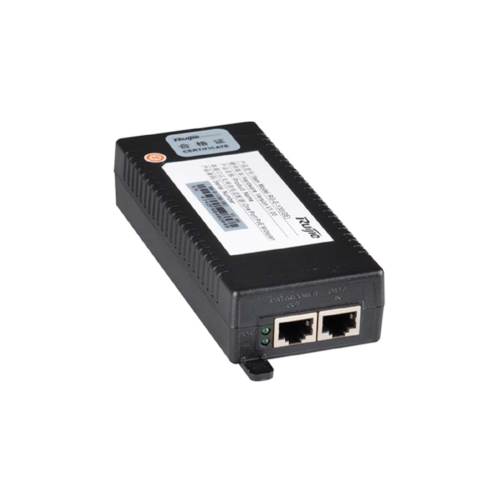 RG-E-130(GE) PoE Adaptör (1000 Base-T | PoE+/ 802.3at)