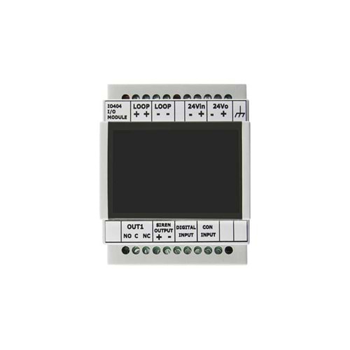 FFS-IO404 Adreslenebilir 4 Fonksiyonlu Seçilebilir Giriş/Çıkış Modülü