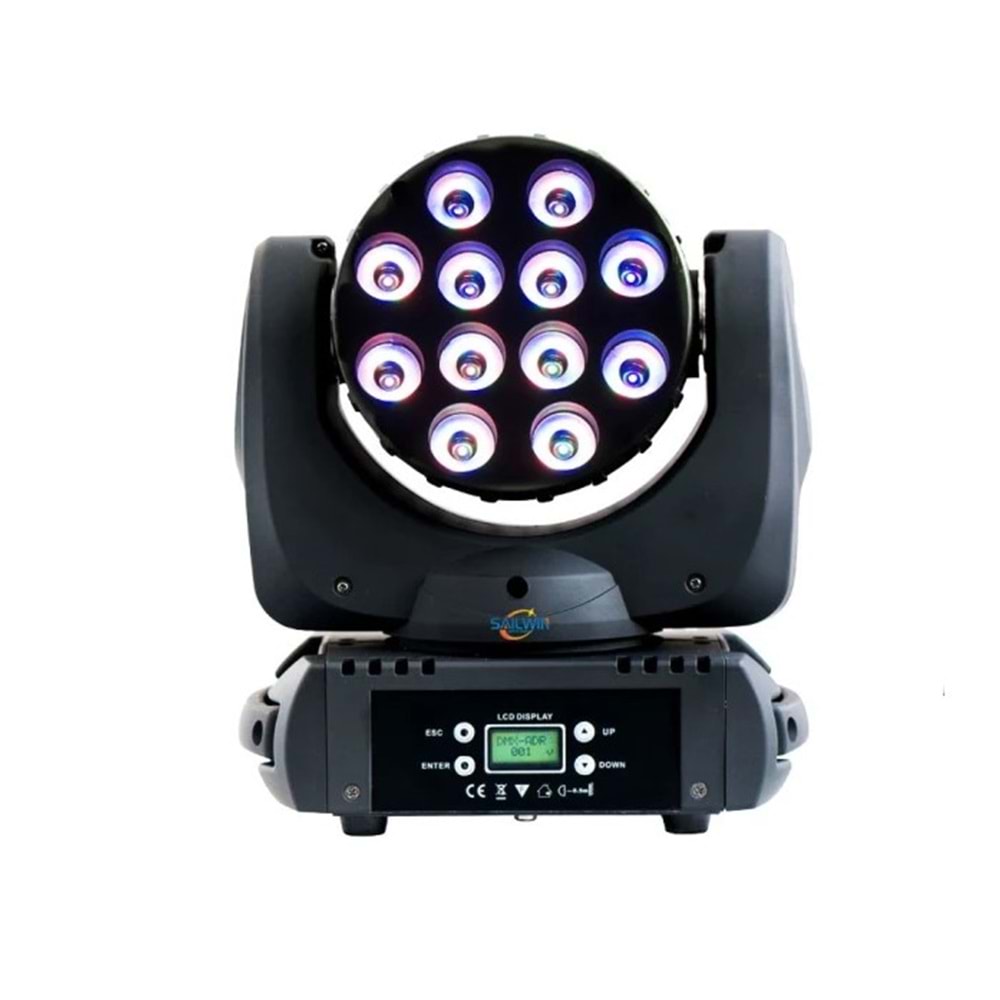 WSL-45070 12 X 10W Cree Led, 4 in 1, Moving Head Beam Light