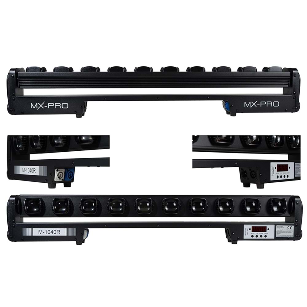 M-1040R 10x40W Beam Moving Head Light