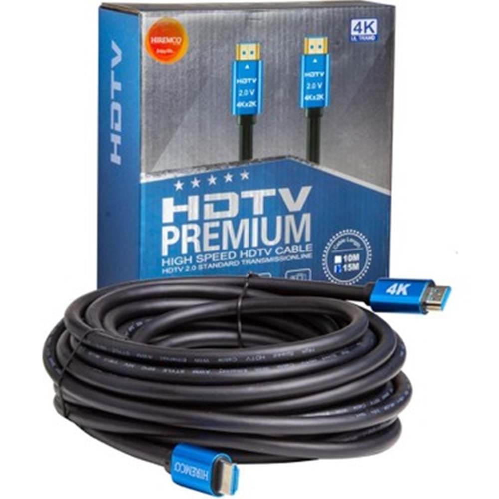 HDTV 2.0V 4K 3D 15 Metre HDMI Kablo