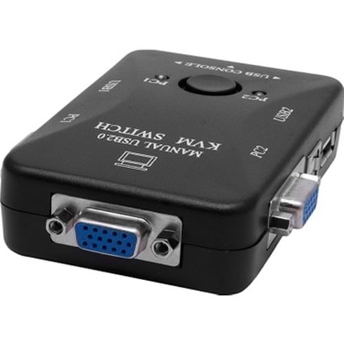 KVM21UA 2 Port Manual Usb Kvm Switch Kablosuz Model