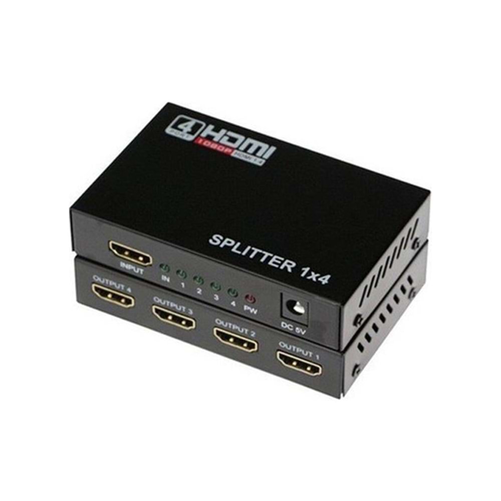 BM-104 4 Port HDMI Splitter