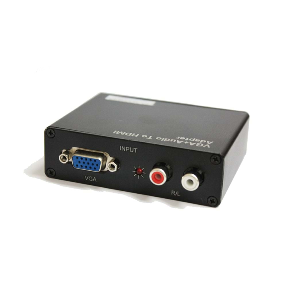 THV-001 VGA To HDMI Metal Kasa Dönüştürücü