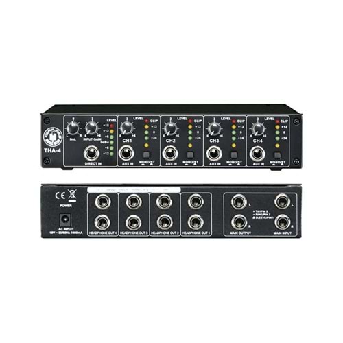 THA-4 TOPP PRO 4CH KULAKLIK ANFİSİ