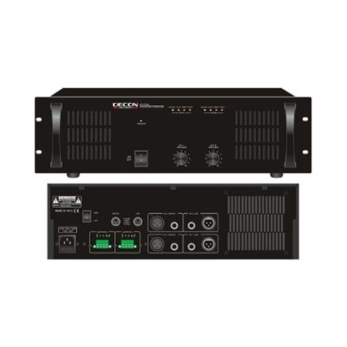 DP-2500 DECON 2 KANALLI 2*500 W POWER ANFİ